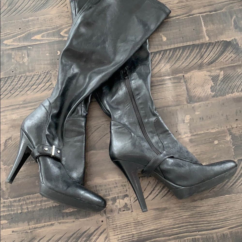 Nine West leather boots